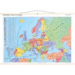 Europa - dwustronna mapa...
