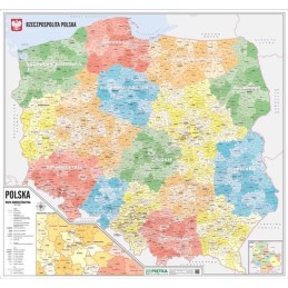 Polska - mapa administracyjna